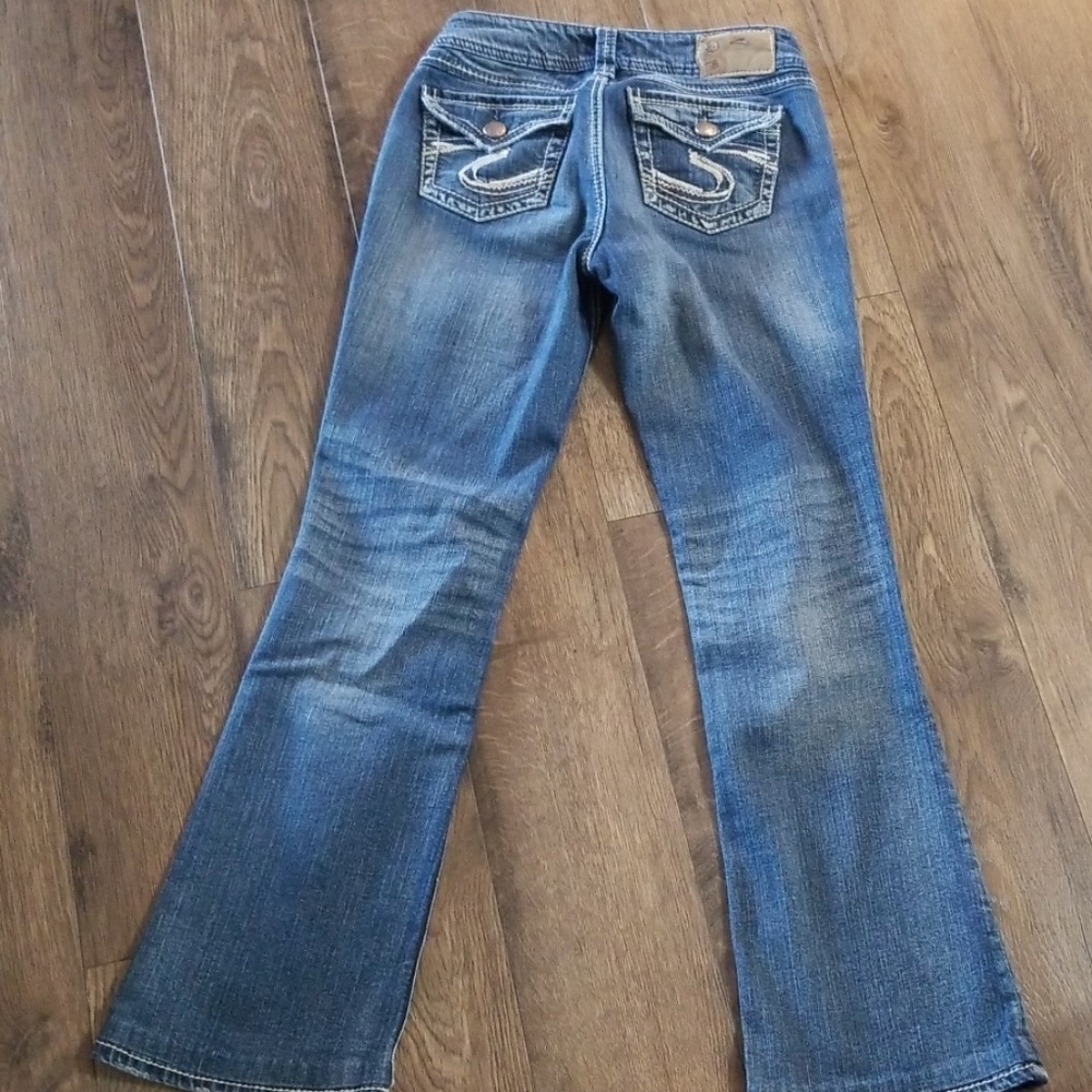 Silver jeans